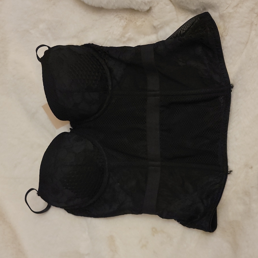 Black corset top